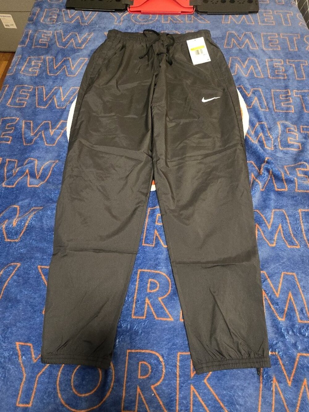 Nike Team Miler Repel Pants Mens (S) Black Track Athletic Running DH8110-010